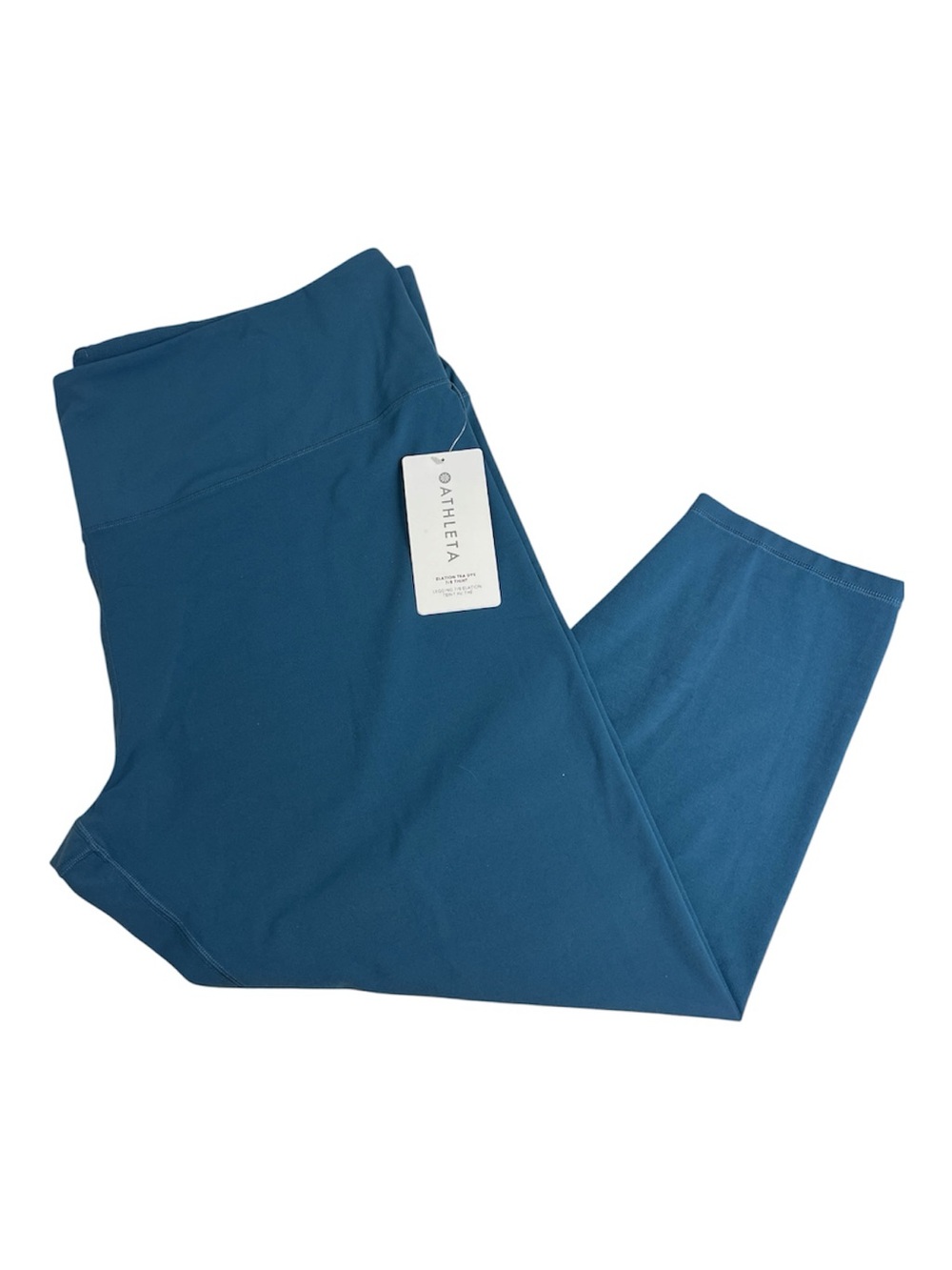 Athleta Teal Blue High-Rise Leggings